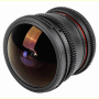 Samyang 8mm / T3,8 CS Nikon VDSLR objektív