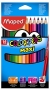 Maped Maxi színes ceruza készlet - háromszög alakú - 12 db